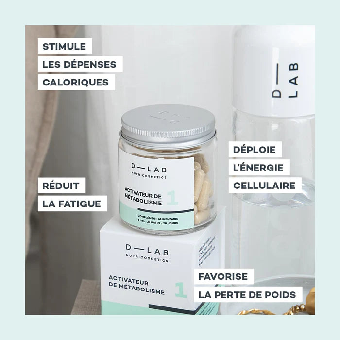 Complément Alimentaire D-Lab - Activateur D'équilibre 1 - 56 Gélules - Péremption 03/2026