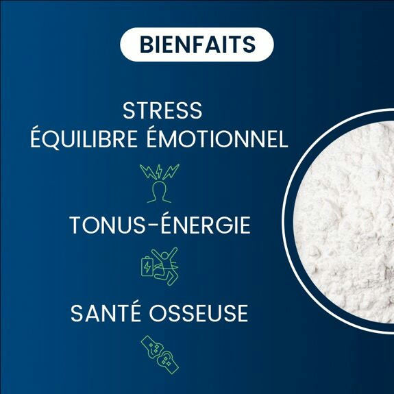 Magnésium bisglycinate 800 mg - 60 gélules - Dynveo